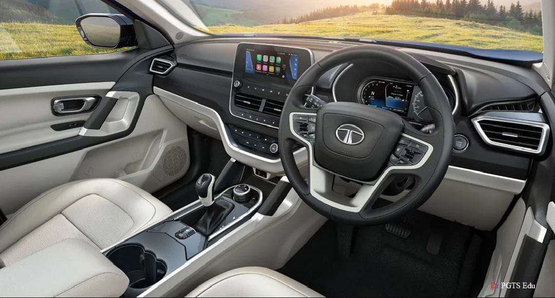 Tata Safari EV interior