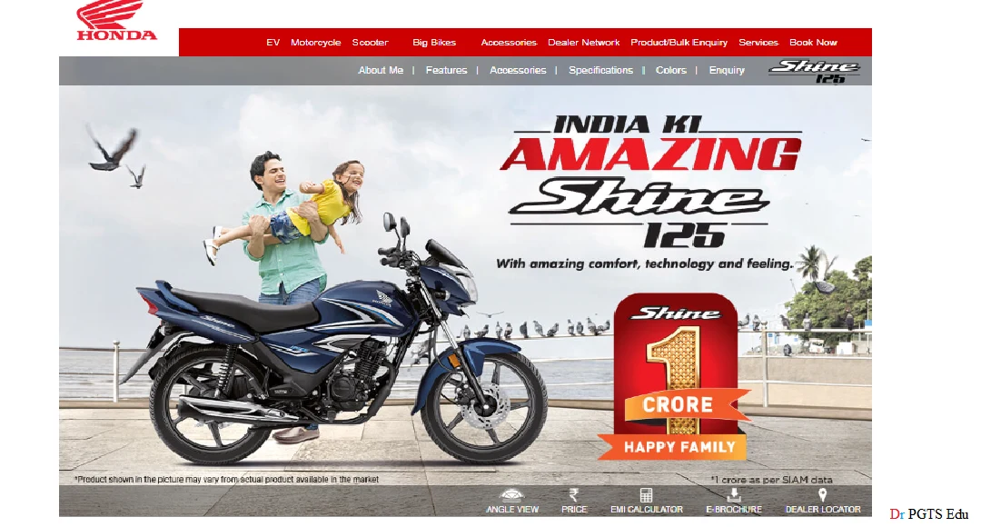 Honda Shine Features