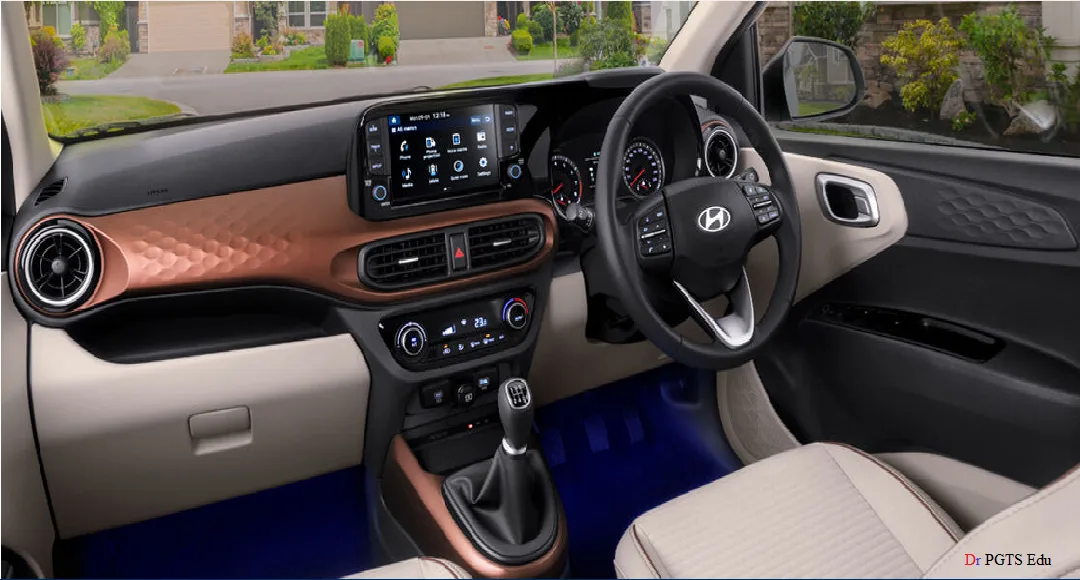 Hyundai Aura interior