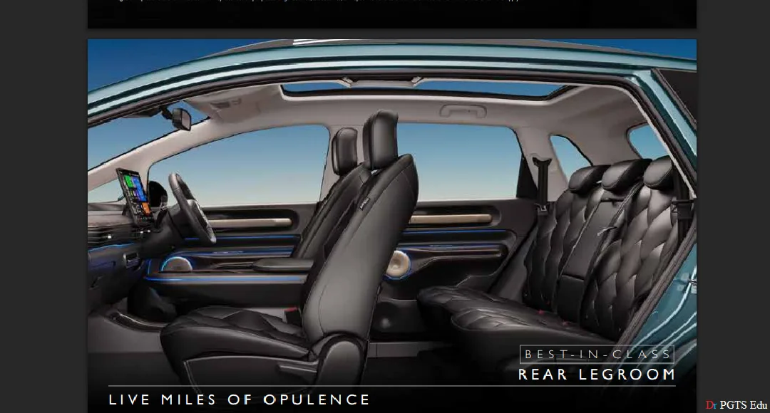 MG Windsor EV Interior
