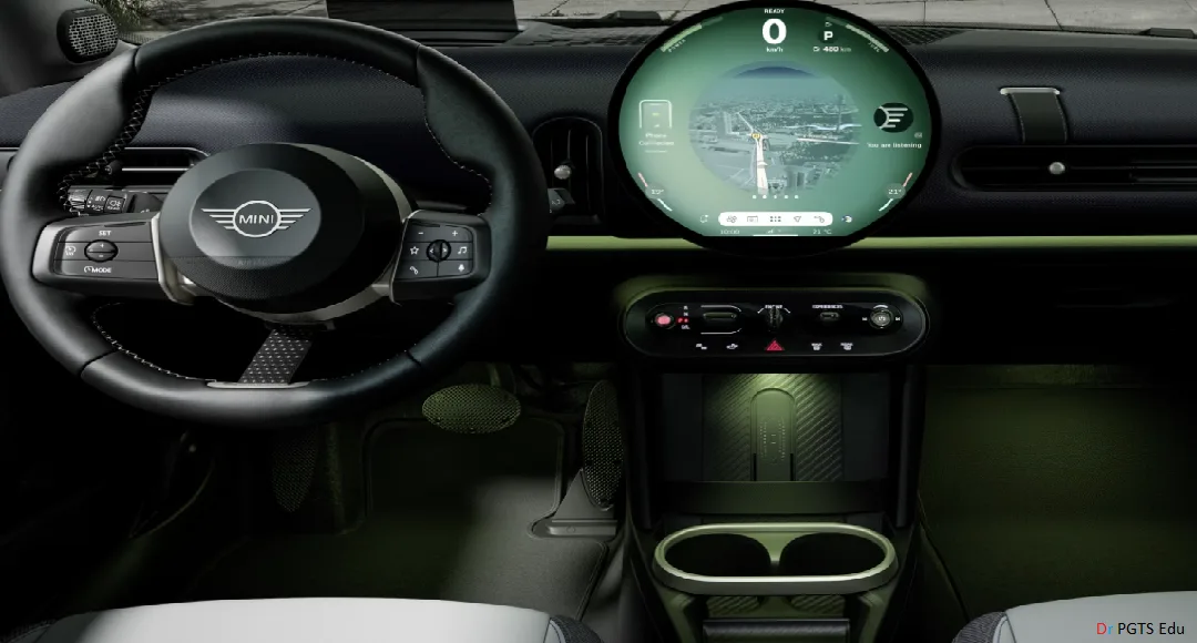 Mini Cooper SE interior