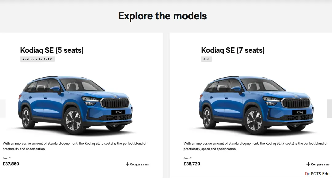 Skoda Kodiaq VRS Price
