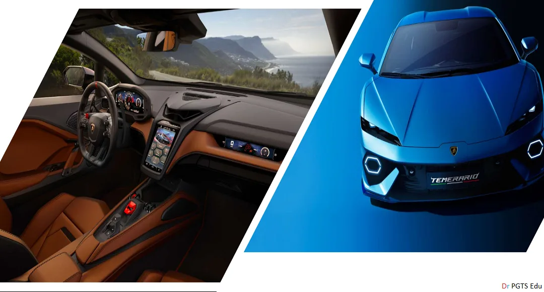Lamborghini Temerario car Interior