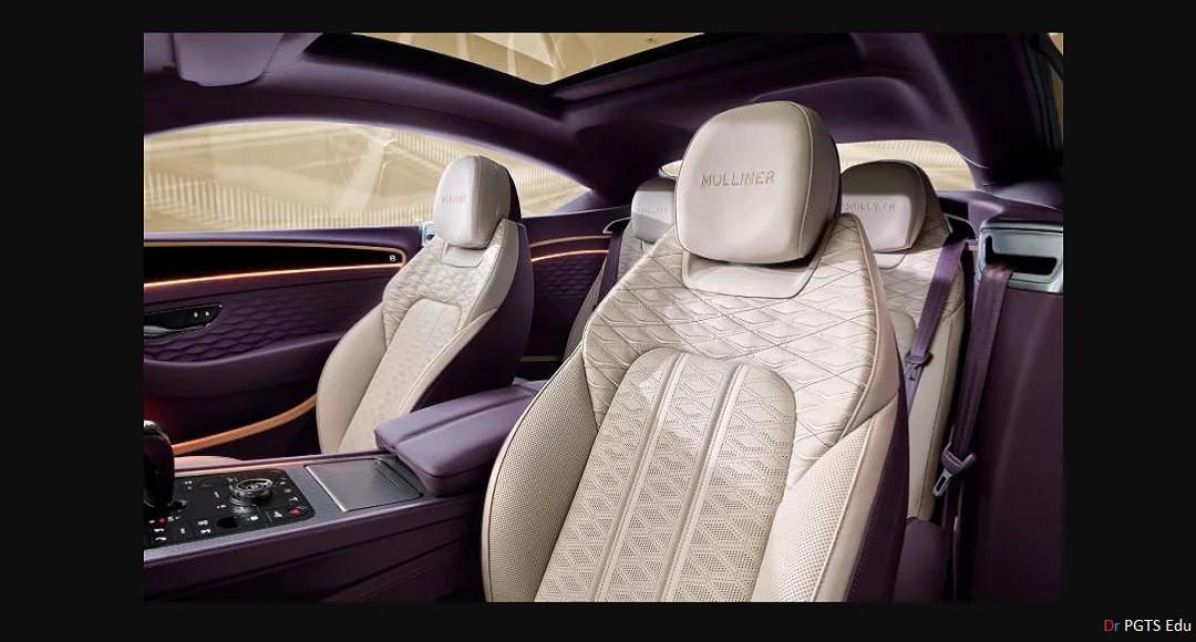 Bentley Continental GT Mulliner Interior
