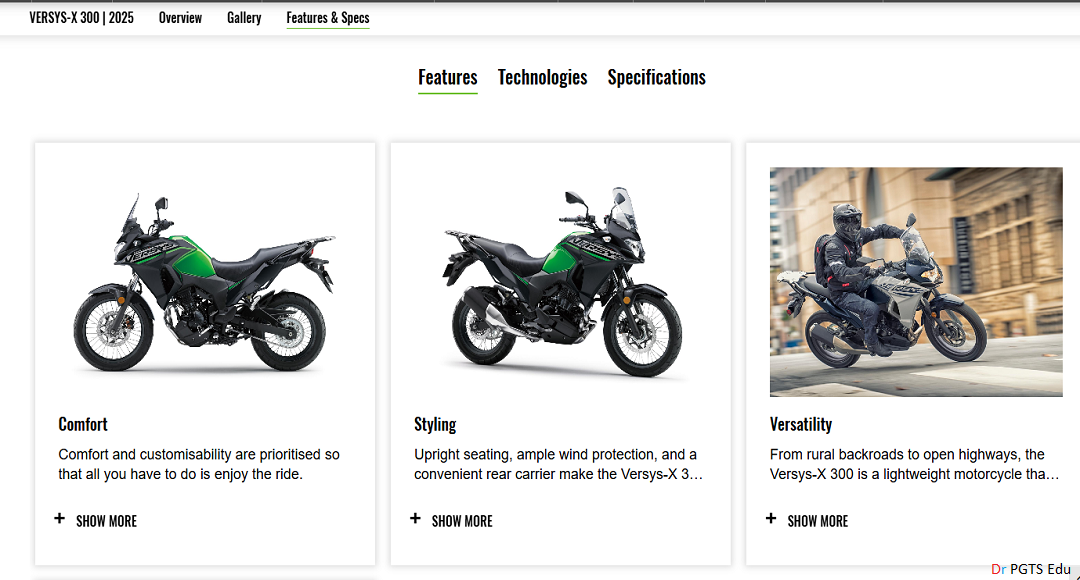 Kawasaki Versys X 300 India Price