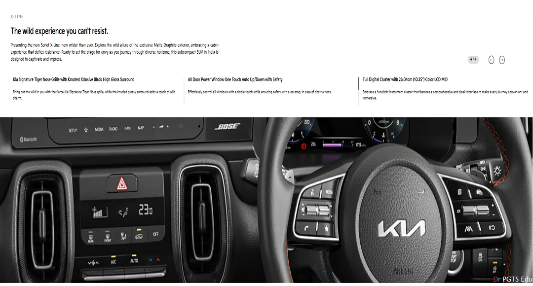 Kia Sonet 2025 Interior