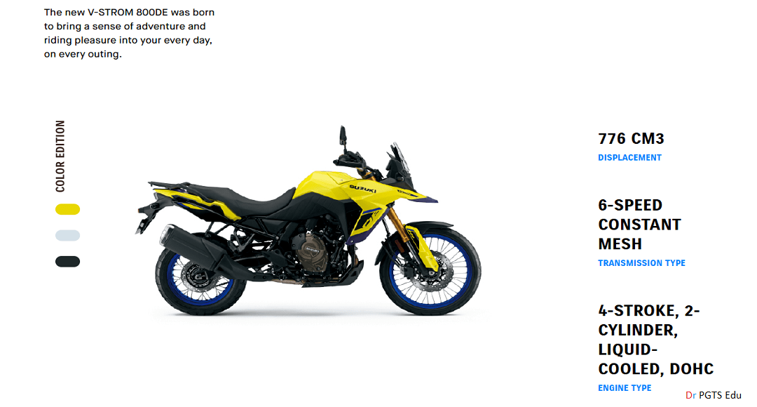 Suzuki V-Strom 800 DE Price