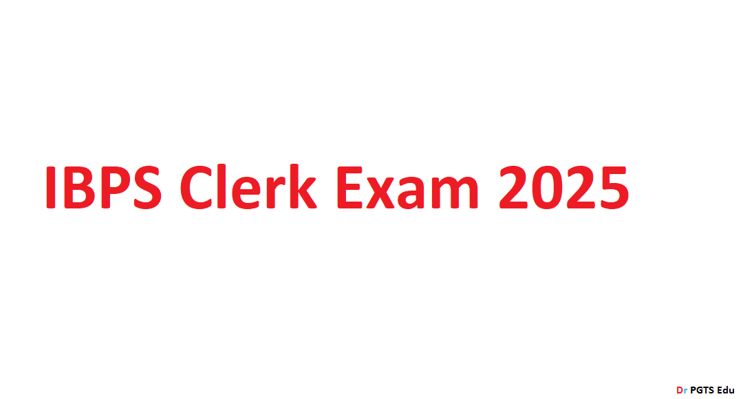 IBPS Clerk Exam 2025
