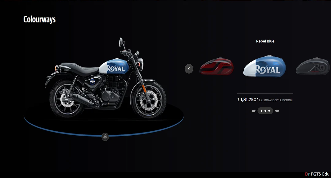 Royal Enfield Hunter 350 Graphite Grey Features