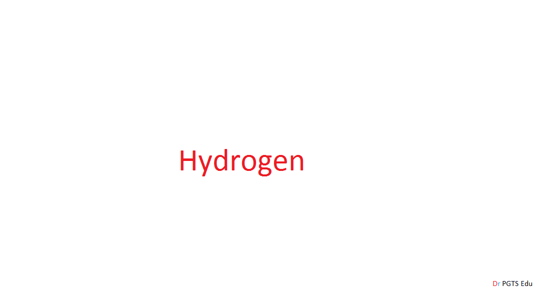 Hydrogen