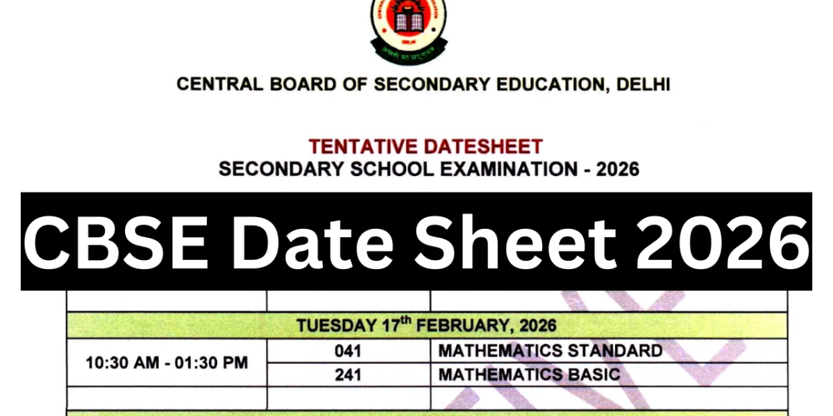 2026 CBSE Board Exam