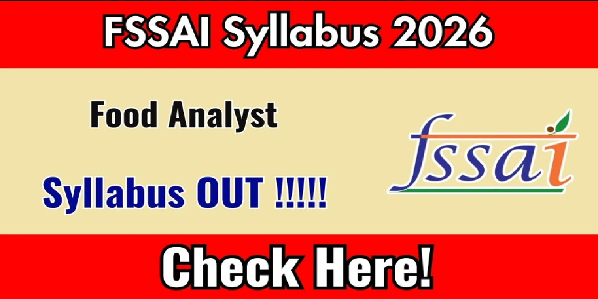 FSSAI Syllabus 2026