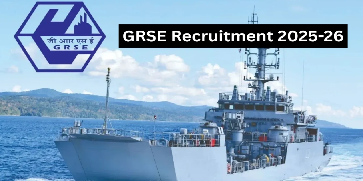 GRSE Officer Vacancies Online from 2025-2026