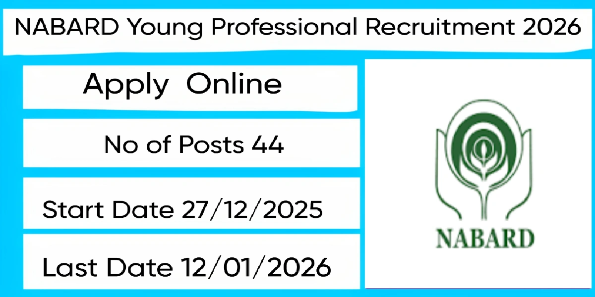 NABARD Young Professional Online Form 2026