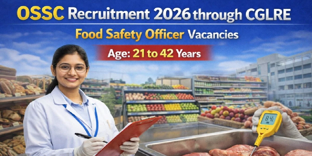 OSSC Food Safety Officer Online Form 2026