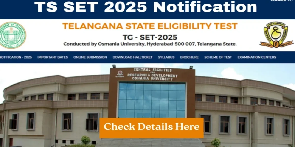 TS SET Exam Date 2025