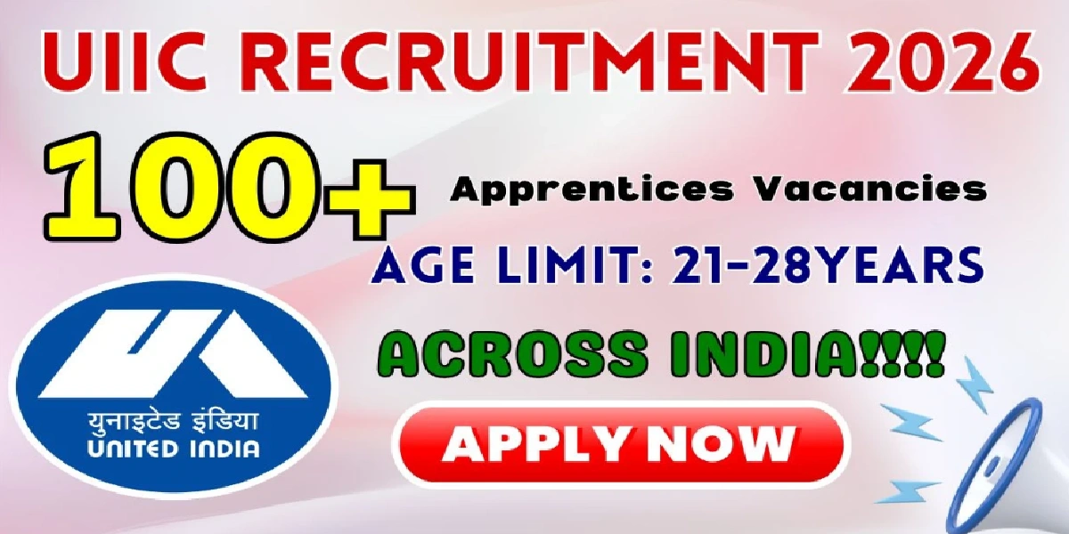 UIIC Apprentices Online Form 2025