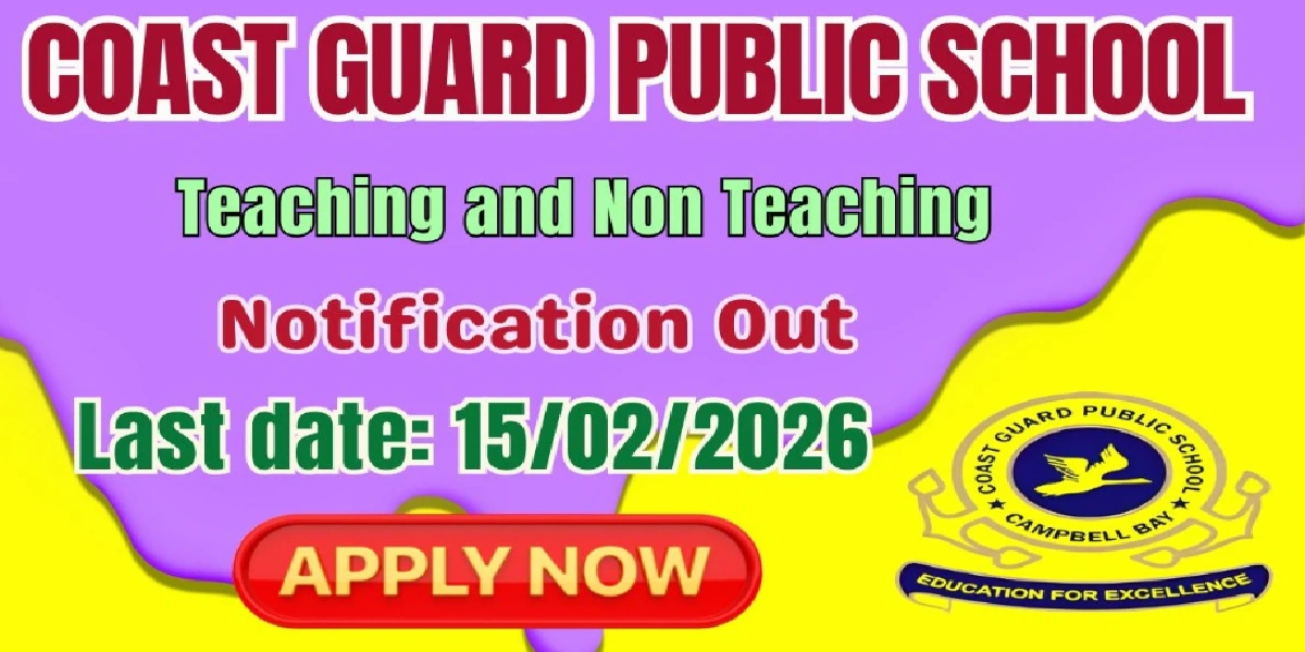 Coast Guard Public School Offline Form 2026