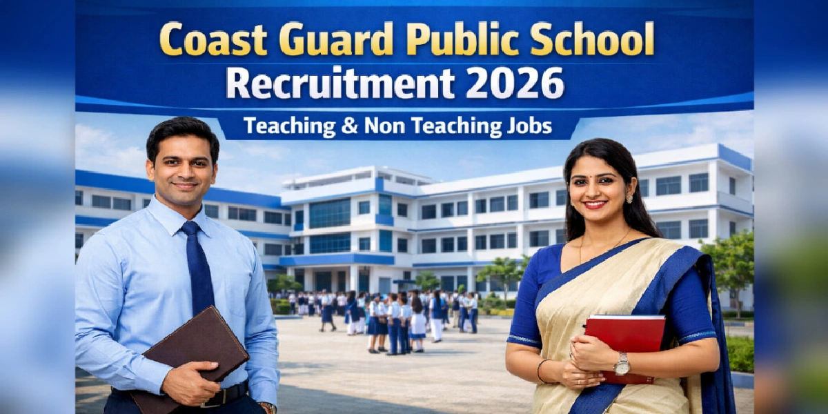 Coast Guard Public School Offline Form 2026