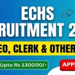 ECHS DEO Clerk and Other Offline Form 2026