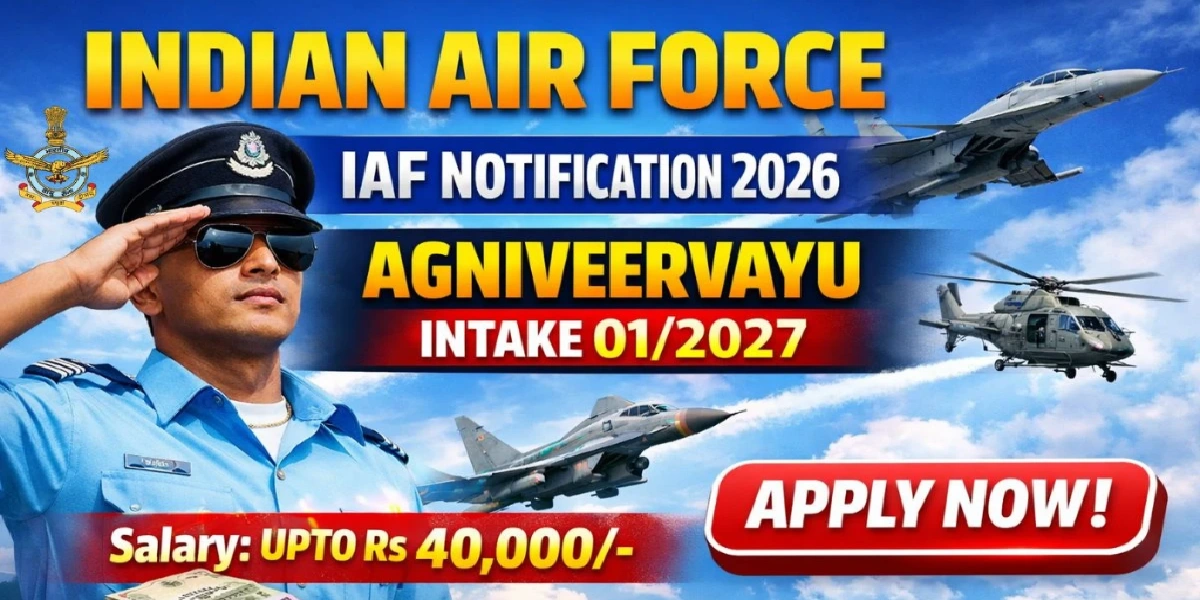 IAF Agniveer Intake Notification 2026