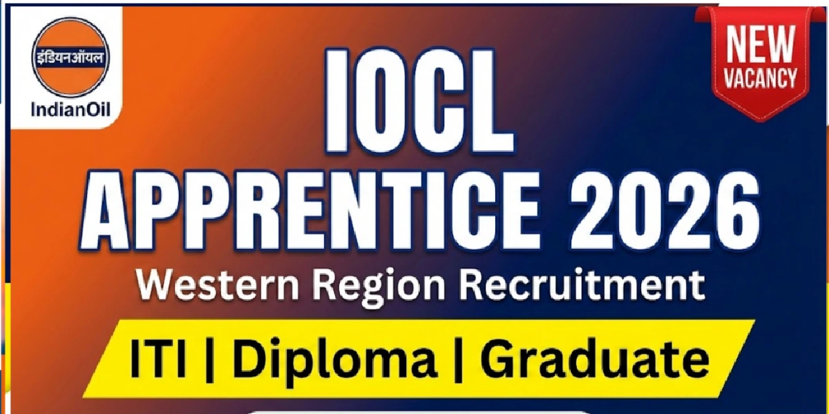IOCL Western Region Apprentice Online form 2026