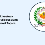 Rajasthan Livestock Assistant Syllabus 2026