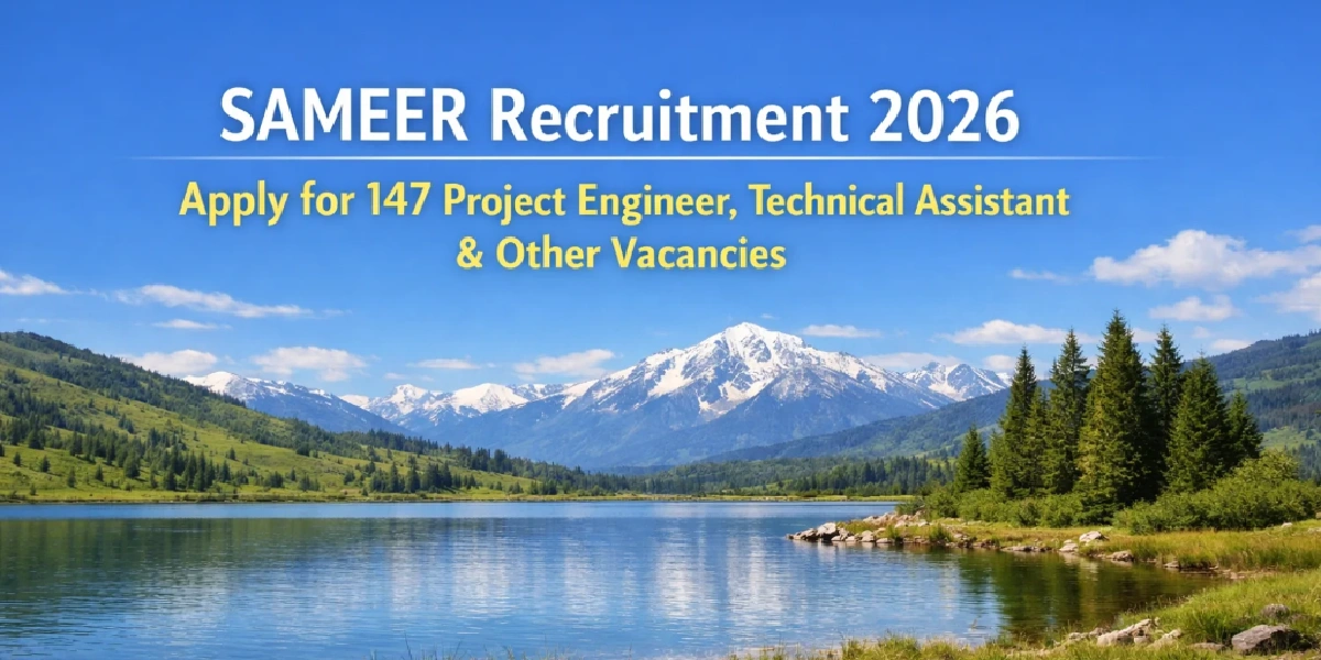 SAMEER recruitment 2026
